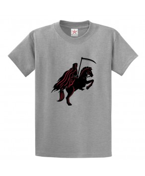 Horseman Death Scythe Classic Unisex Kids and Adults T-Shirt